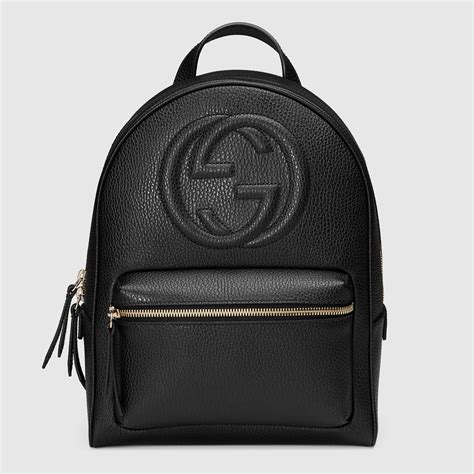 black on black gucci backpack|black Gucci backpack for women.